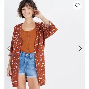 *ISO* Madewell Terrazzo Robe Jacket M or L